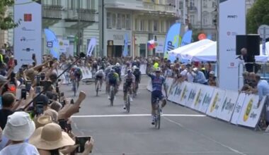 Cyclisme. Czech Tour - Trop rapide, Luke Lamperti remporte la 1ère étape... comme en 2024