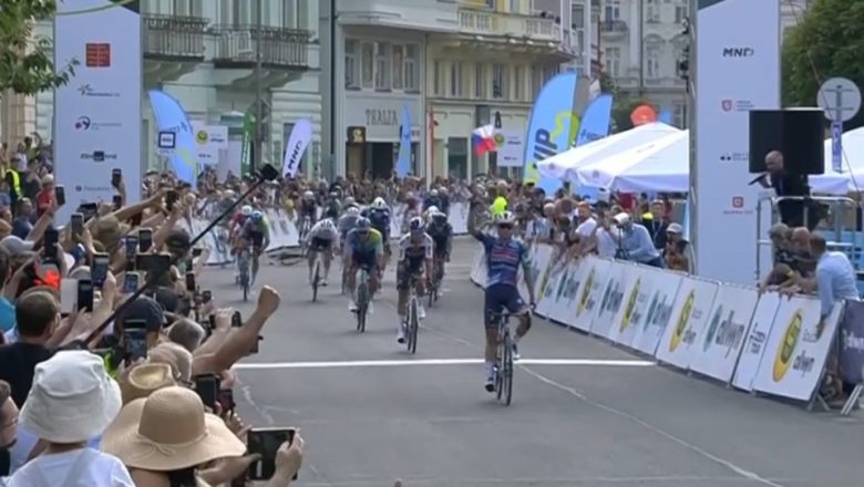 Cyclisme. Czech Tour - Trop rapide, Luke Lamperti remporte la 1ère étape... comme en 2024