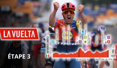 Vuelta. Tour d'Espagne - La 3e étape de La Vuelta toujours en Italie... parcours, favoris
