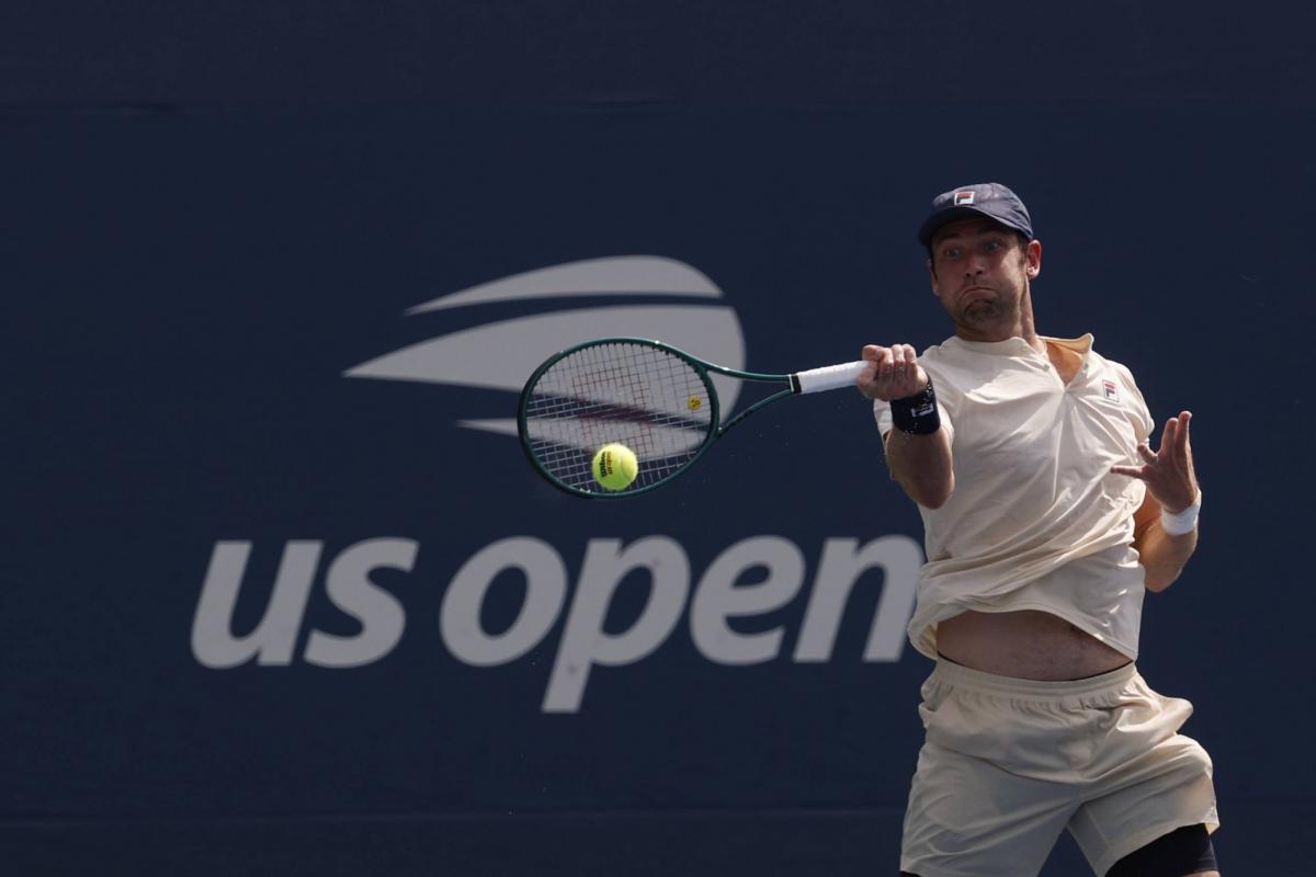 Défait par David Goffin au terme d'un match décousu, Quentin Halys à nouveau éliminé au 1er tour de l'US Open - L'Équipe