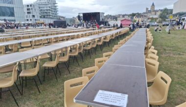Le banquet géant des commerçants de Caen subit une désaffection inédite pour un événement du Millénaire