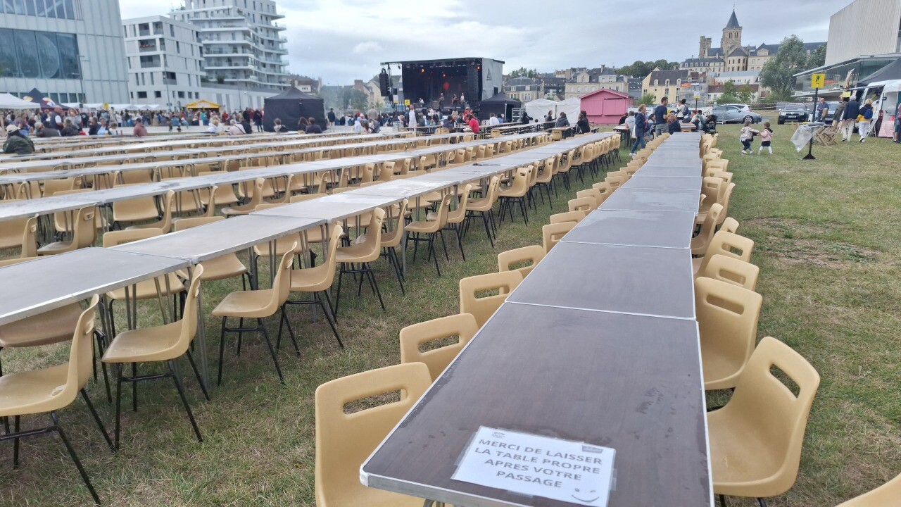 Le banquet géant des commerçants de Caen subit une désaffection inédite pour un événement du Millénaire