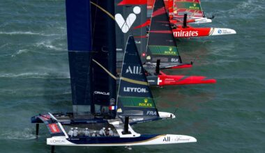 Le Sail GP arrive en Allemagne, les Français occupent pour le moment la 5e place