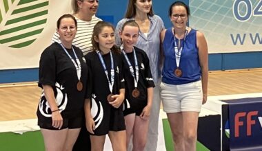 Enola et Éline et font partie des meilleures jeunes volleyeuses de France