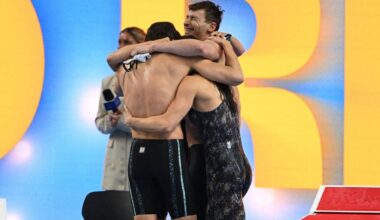 La France médaillée de bronze au relais 4 x 100 m mixte des Mondiaux de Singapour - L'Équipe