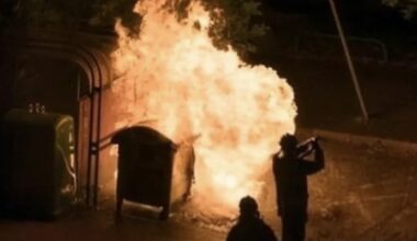Deux poubelles ont été incendiées - illustration Adobe Stock