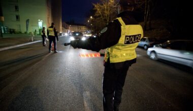 Les policiers avaient établi un contrôle d