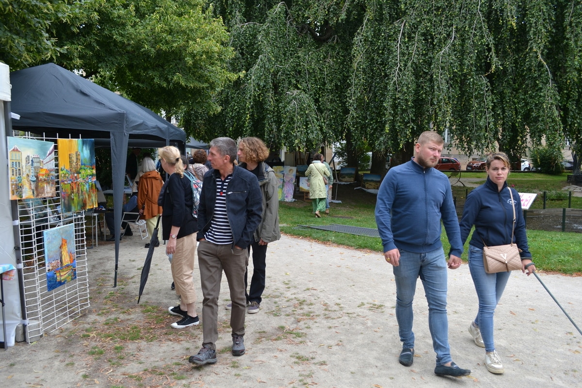les “Peintres dans la rue” prêts à se poser