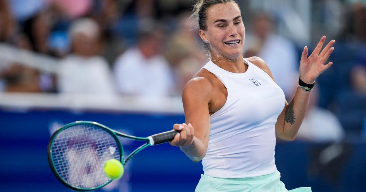 «J’aime jouer ici», Sabalenka à la conquête d’un premier Grand Chelem en 2025