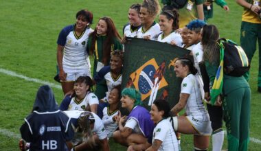 Coupe du monde féminine de rugby : en vidéo, la danse des Brésiliennes et des Bleues dans le vestiaire après le match - Le Figaro