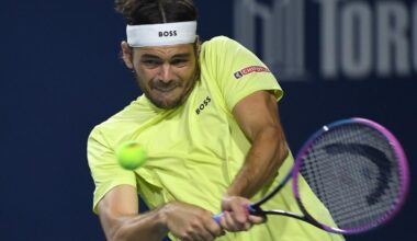 Taylor Fritz et Ben Shelton complètent les quarts de finale du Masters 1000 de Toronto - L'Équipe