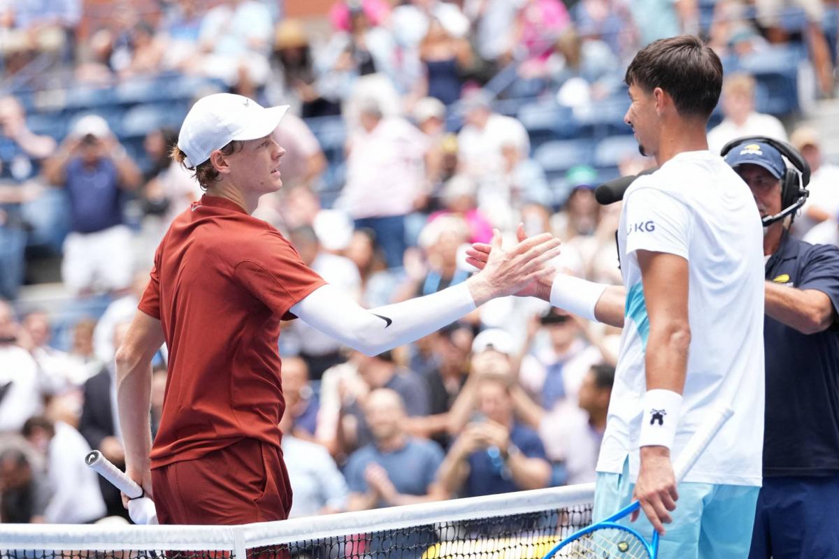 Jannik Sinner s'impose facilement face à Alexei Popyrin au deuxième tour de l'US Open - L'Équipe