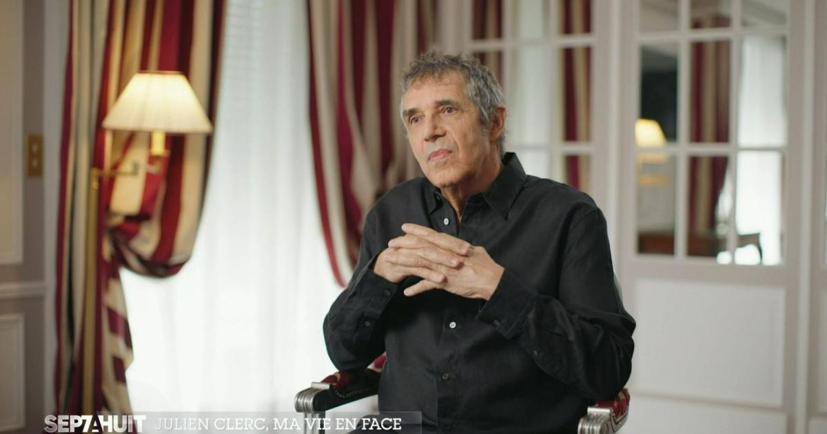 Julien Clerc évoque sans fard sa relation avec ses petits-enfants