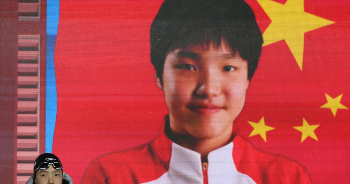 dans l’histoire avec une médaille décrochée à 12 ans, la nageuse chinoise Yu Zidi «très émue»