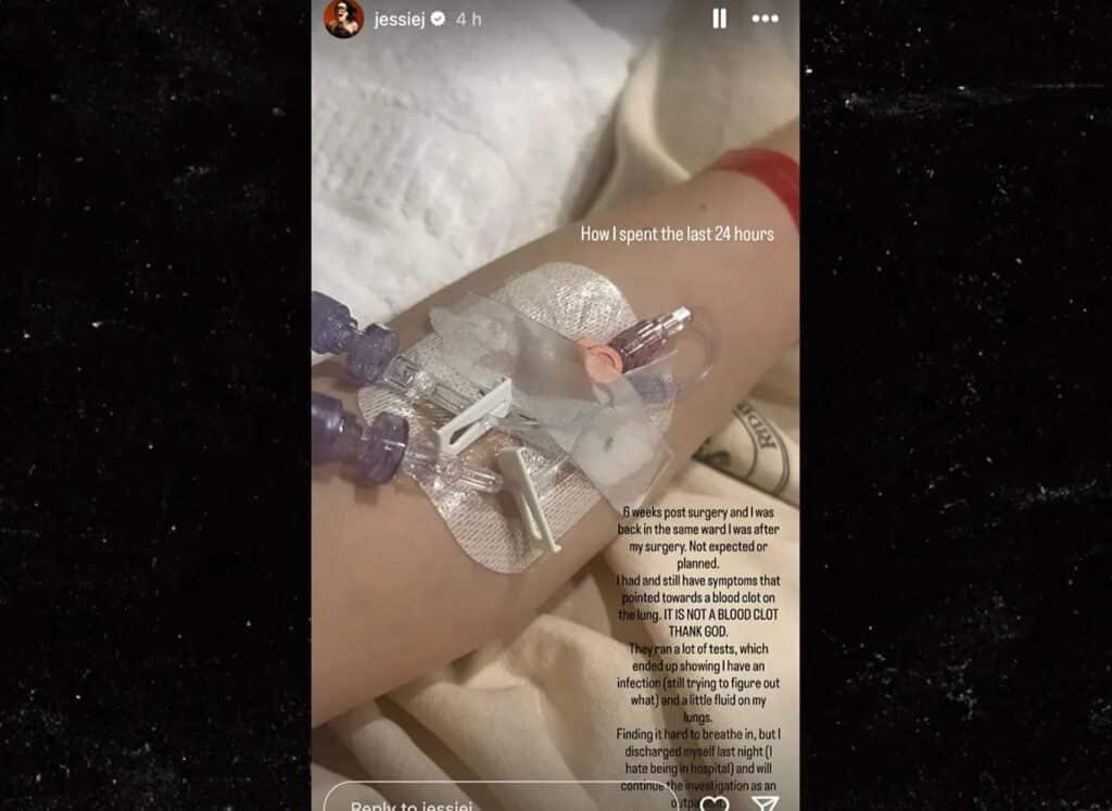Jessie J : hospitalisée d’urgence six semaines après son opération du cancer du sein
