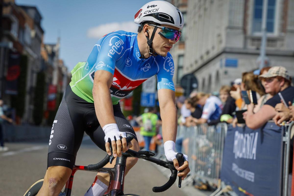 Vainqueur de la 5e étape, Arnaud De Lie s'offre aussi le classement général du Renewi Tour devant Mathieu Van der Poel - L'Équipe