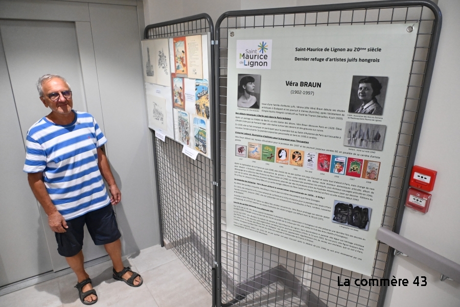 Saint-Maurice-de-Lignon : l'exposition de Vera Braun exceptionnellement ouverte samedi