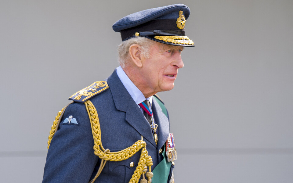 Charles III sur la base de Lossiemouth, le 6 août 2025.