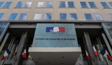 Le ministère de la Santé à Paris