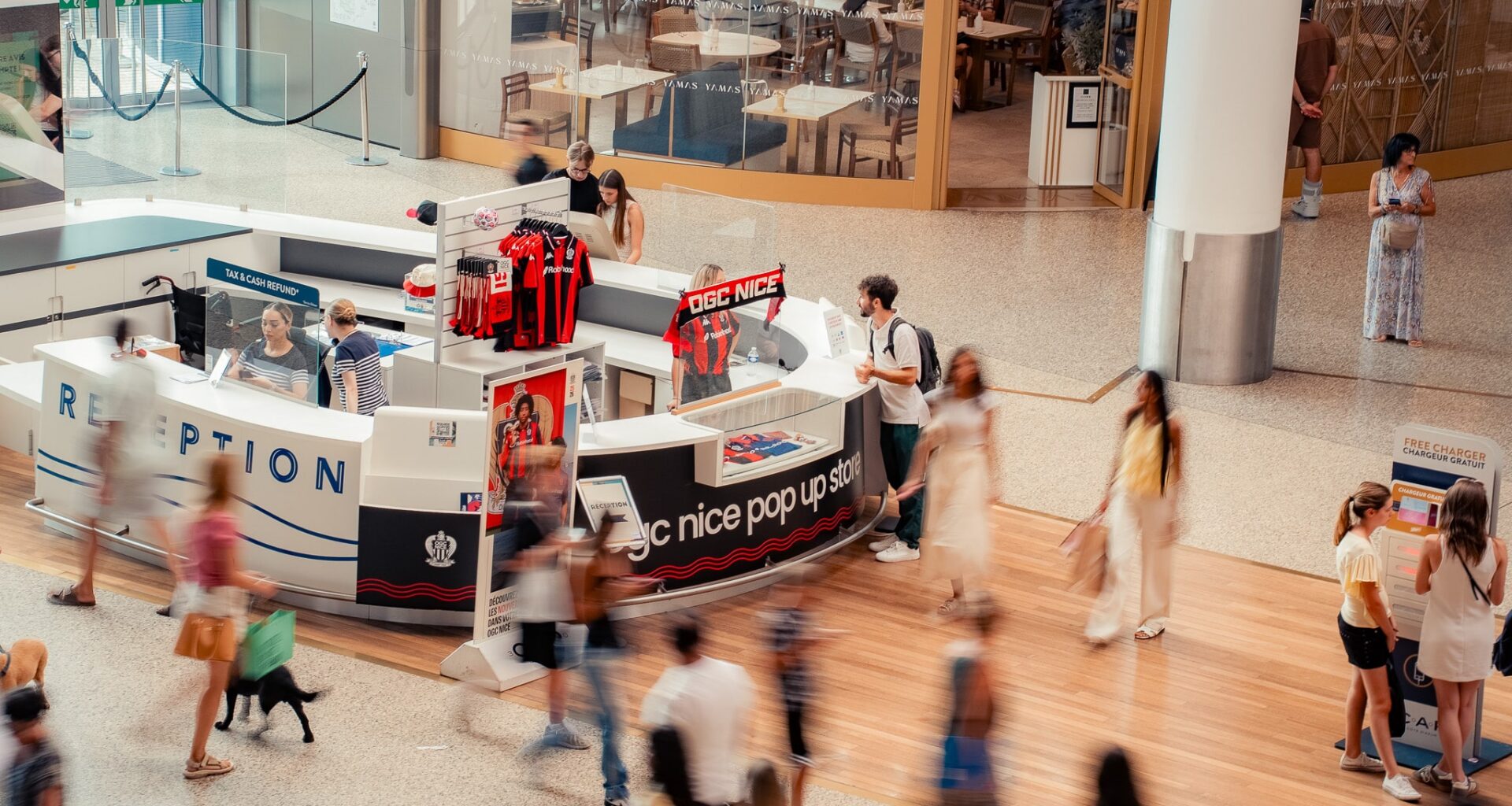 L'OGC Nice ouvre un pop-up store à CAP3000