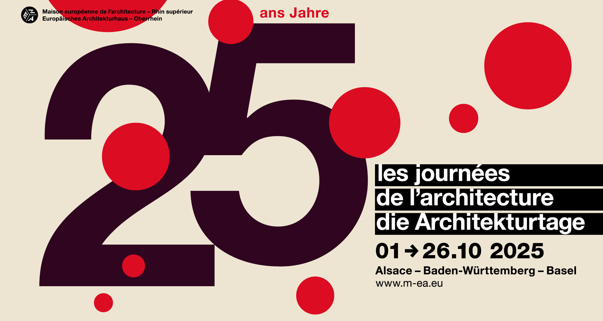 Les 25 ans des Journées de l'architecture, ça se fête avec la MEA !