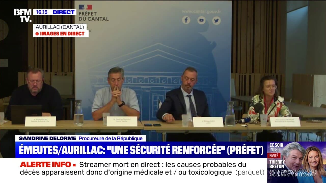 "À l'heure actuelle, nous n'avons pas eu d'interpellation", annonce Sandrine Delorme, procureure de la République