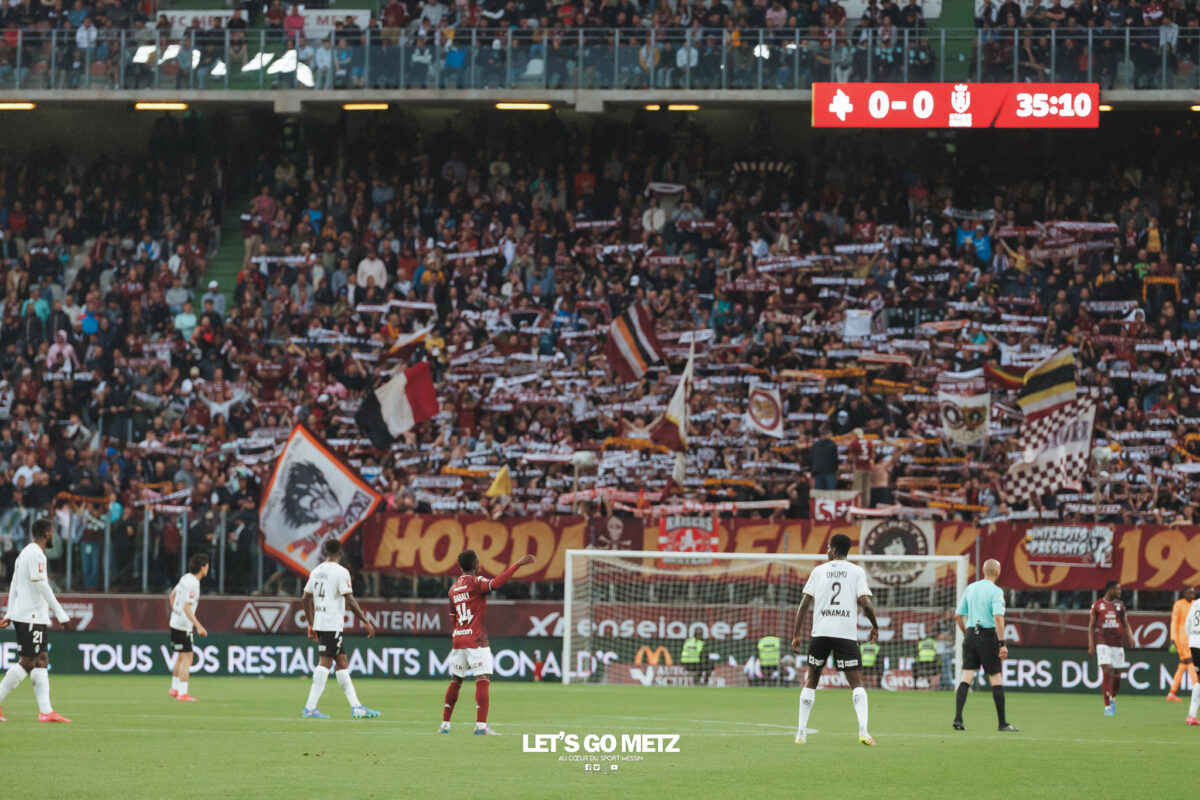 Les ultras du FC Metz non replacés pour les matchs contre Strasbourg et Angers