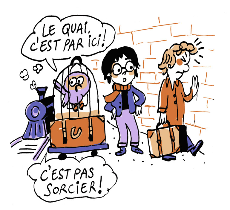 “Harry Potter à l’école des sorciers” : toute l’histoire à lire en 1 minute chrono avec “Je bouquine”. Pour aller à Poudlard, il faut trouver le bon quai à la gare de King's Cross…