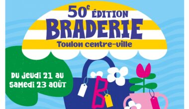 Toulon : 50ème édition de la braderie du centre-ville de Toulon
