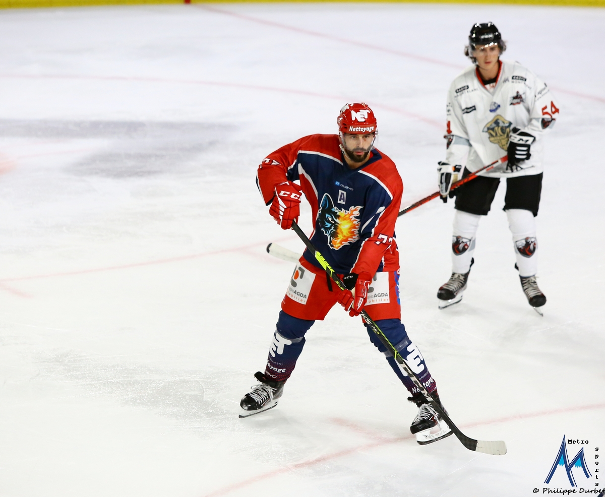 Les Brûleurs de Loups s’inclinent lourdement face au Genève-Servette HC
