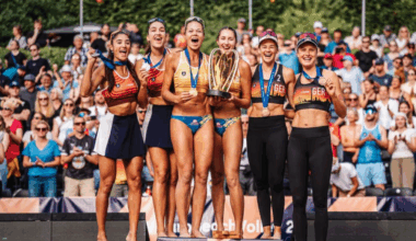 Beach-volley Euro 2025 Aline Chamereau et Clémence Vieira craquent en finale