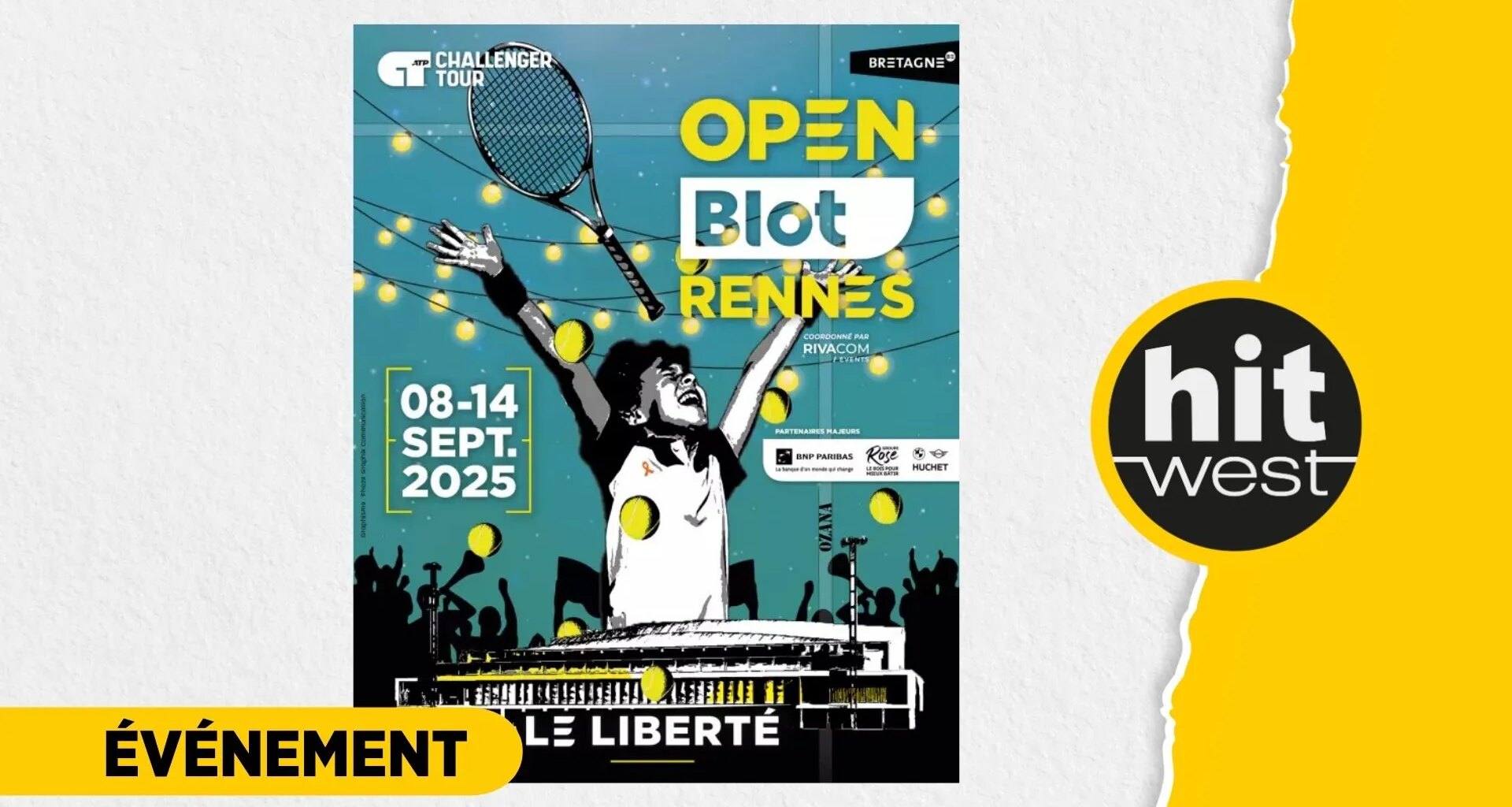 Open Blot Rennes 2025 : une nouvelle édition avec des têtes d’affiche internationales