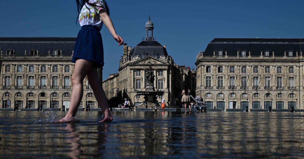 record battu lundi à Bordeaux, la chaleur progresse vers le Nord et l’Est – Libération