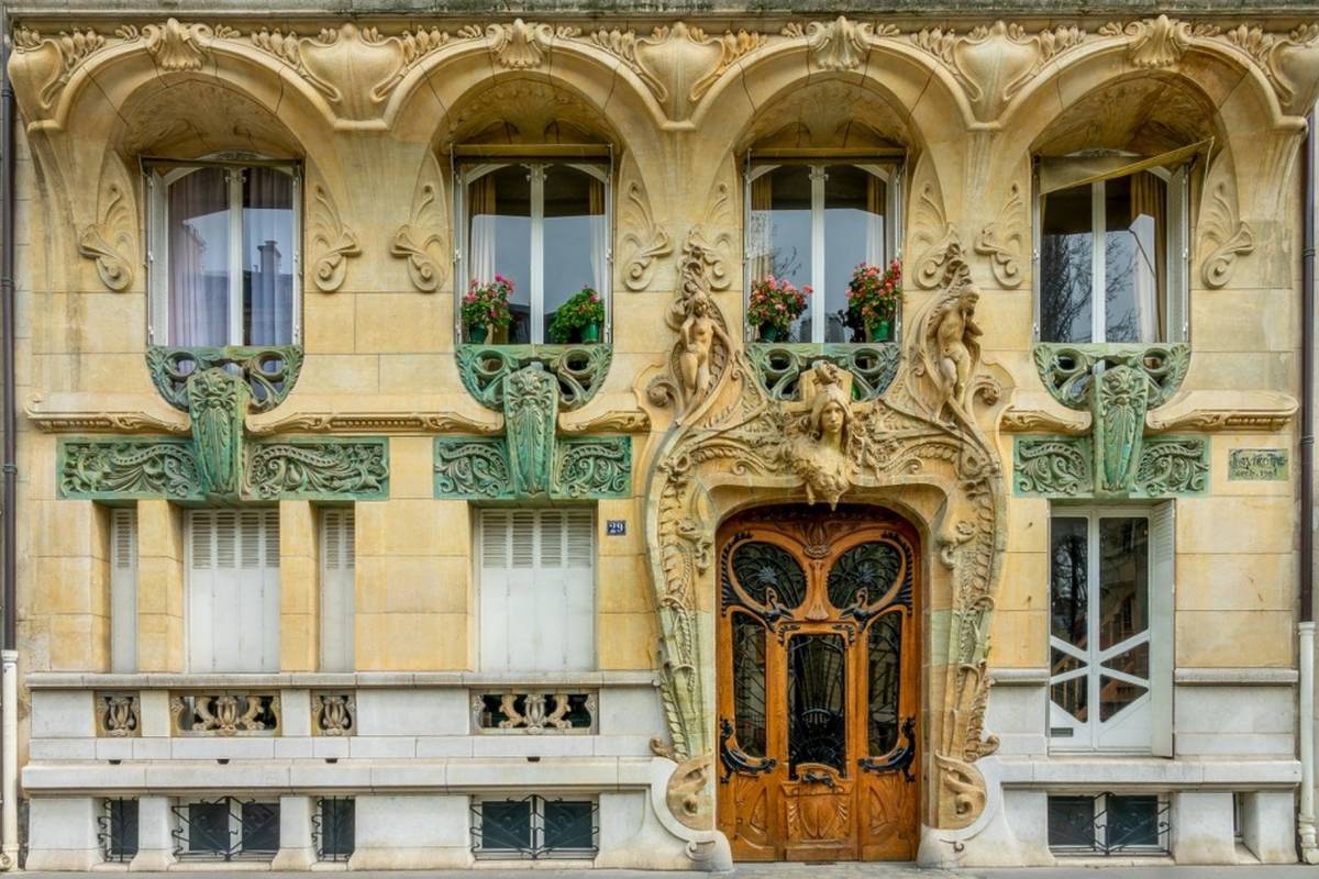 porte art nouveau