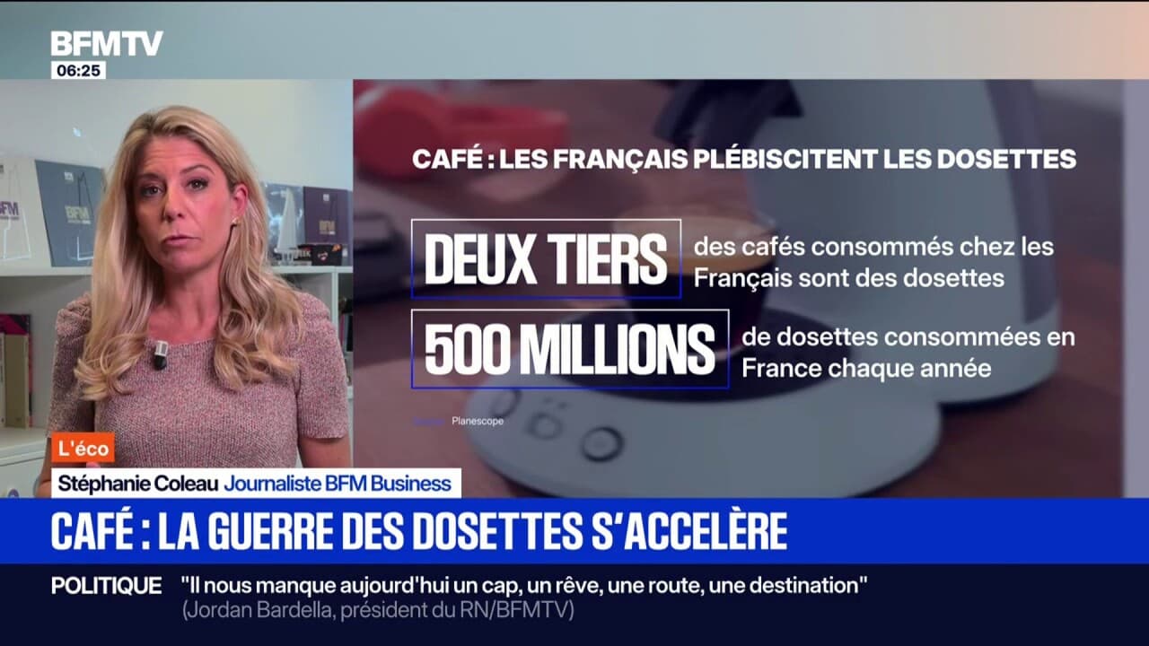 500 millions de dosettes sont consommées en France chaque année