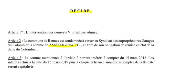 TRIBUNAL ADMINISTRATIF DE RENNES - 