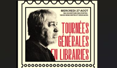 (Vidéo) Sorj Chalandon, Tournées générales en librairie, Le livre des Kells