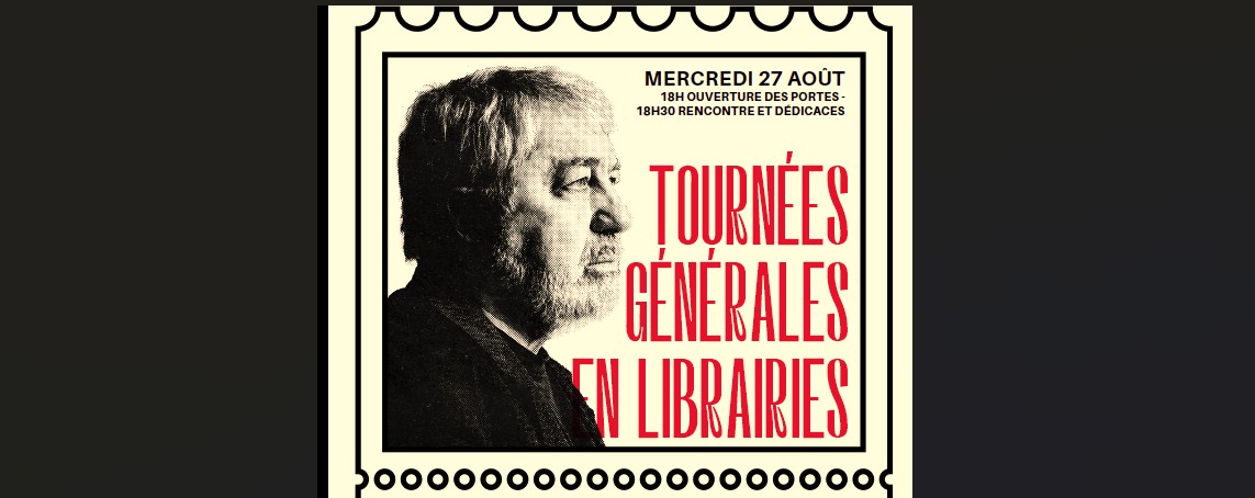 (Vidéo) Sorj Chalandon, Tournées générales en librairie, Le livre des Kells