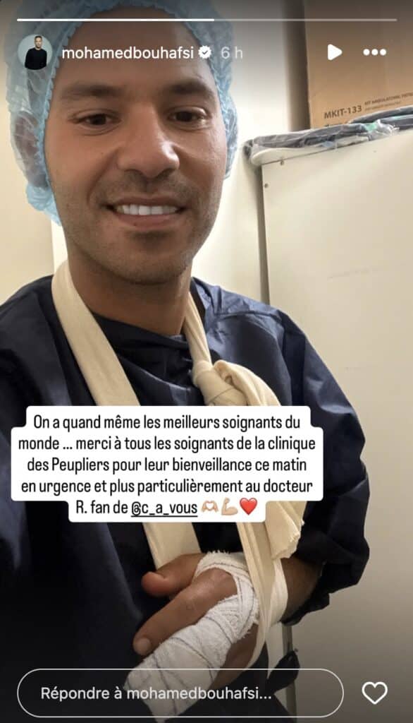 Mohamed Bouhafsi hospitalisé d’urgence alors qu’il doit remplacer Anne-Elisabeth Lemoine dans "C à vous"