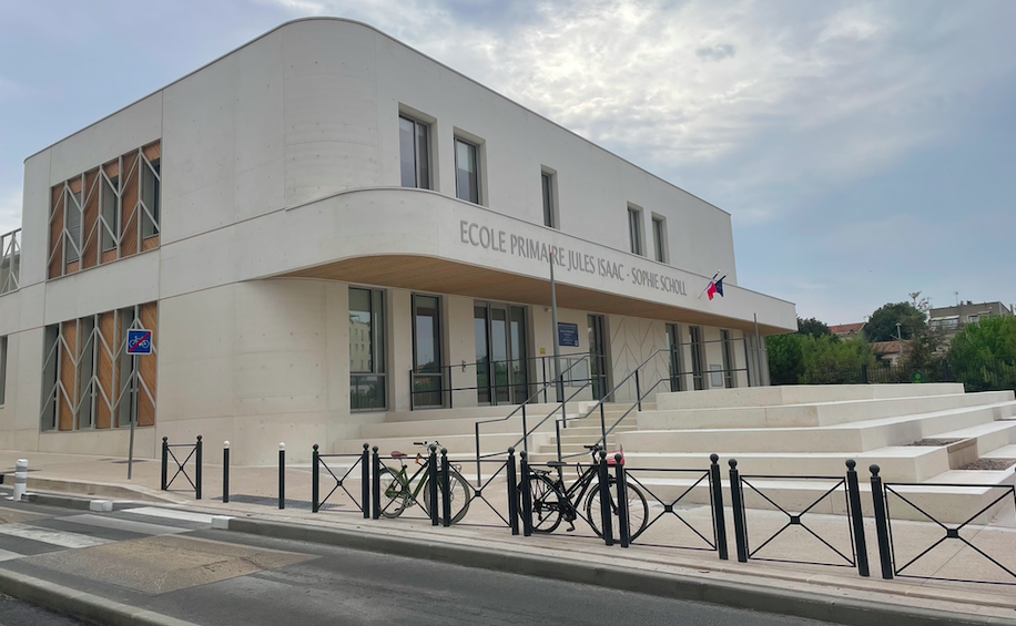Montpellier : premières images du groupe scolaire Jules Isaac-Sophie Scholl avant sa rentrée