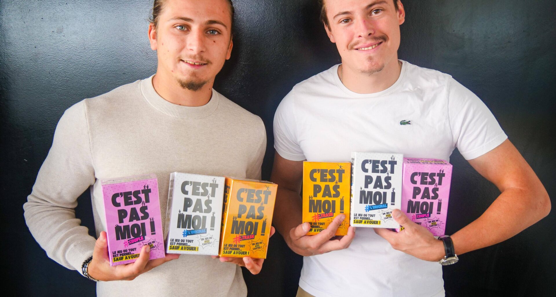 "On s’est dit qu’on tenait vraiment quelque chose": à Six-Fours, deux amis inventent un jeu d’ambiance délirant