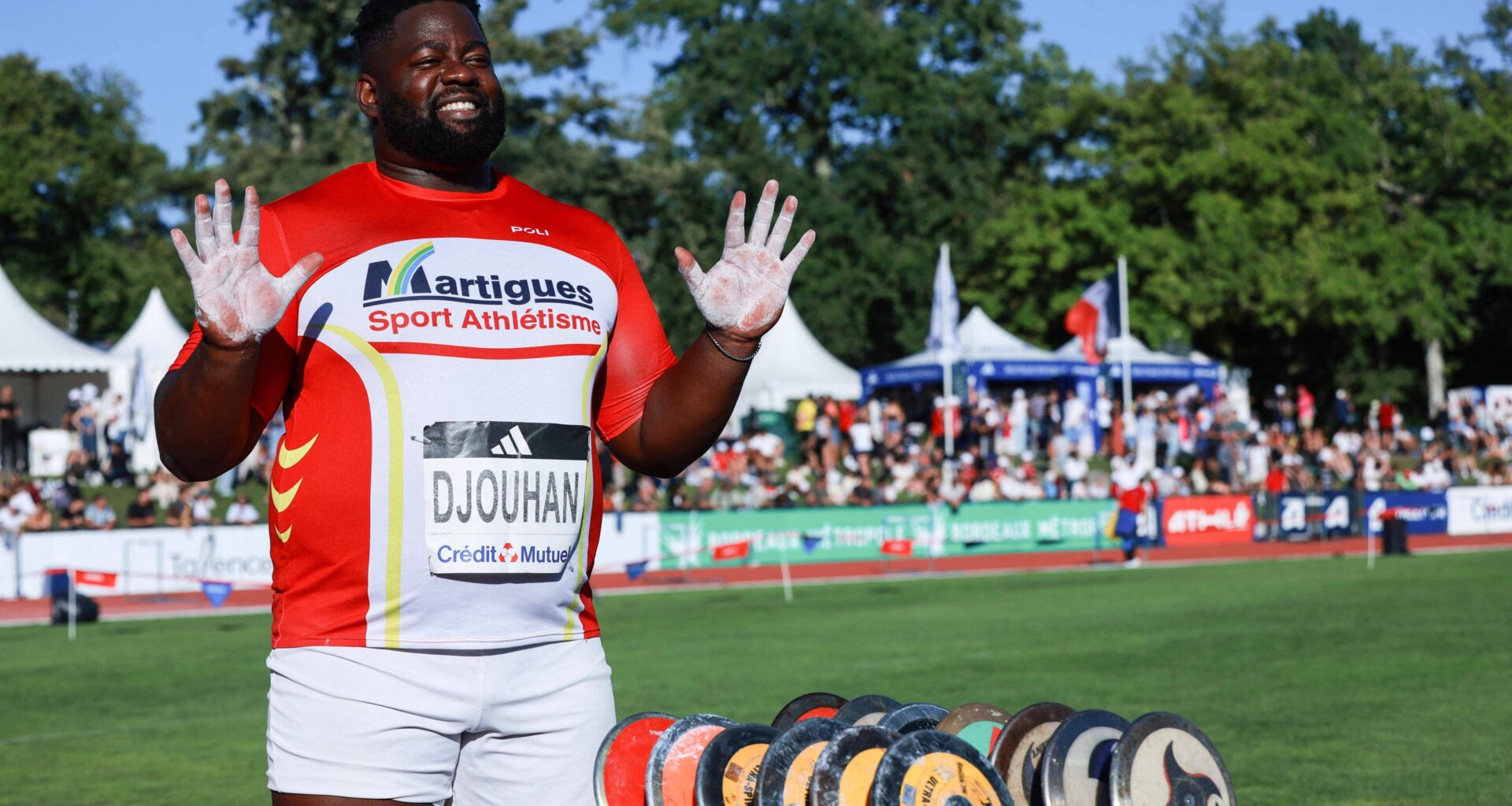 Championnats de France d’athlétisme: la decima pour le Varois Lolassonn Djouhan au lancer du disque