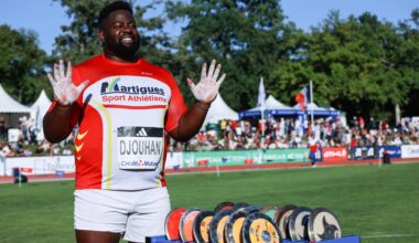 Championnats de France d’athlétisme: la decima pour le Varois Lolassonn Djouhan au lancer du disque