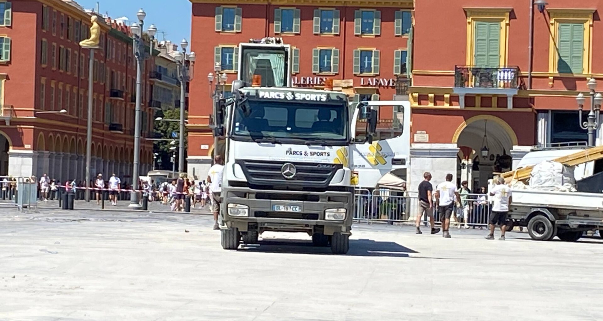 C’est quoi ces travaux sur la place Masséna ce mardi à Nice?