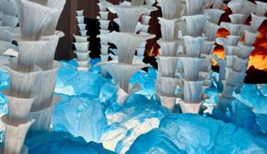 Une grande exposition immersive: "L’océan de Léa", poème sous-marin en origami