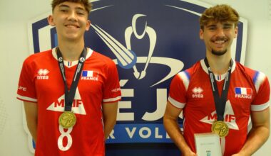 Volley: deux jeunes joueurs Fréjusiens déjà champions du monde avec l’équipe de France des -19 ans