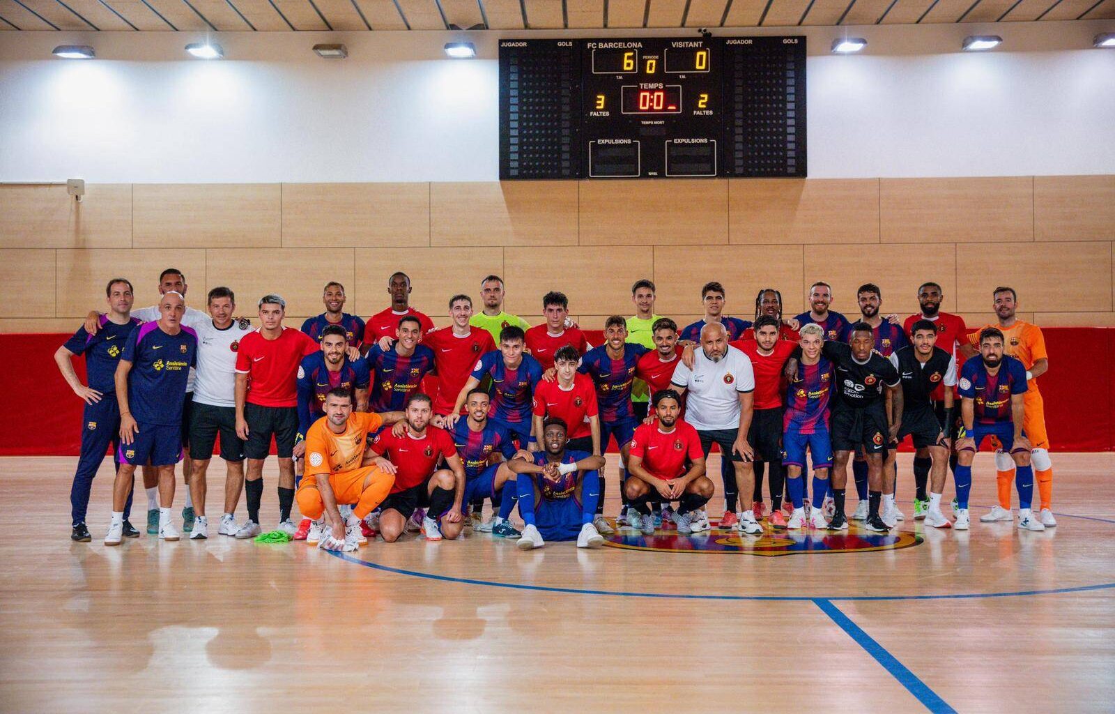 On vous raconte comment le Toulon métropole futsal s’est retrouvé en match amical contre le FC Barcelone
