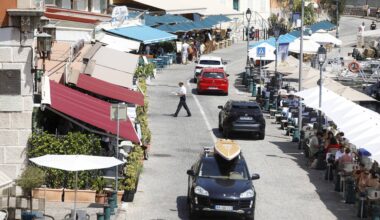 Parking sous le stade, rendre la rue piétonne... Quelles solutions pour limiter le ballet des voitures sur le quai de l’Amiral Courbet à Villefranche-sur-Mer?