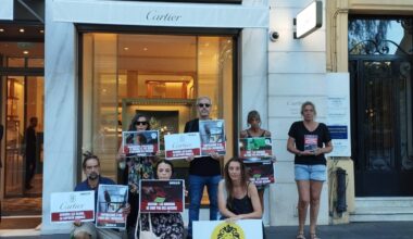 Que faisaient des militants de défense de la cause animale devant une bijouterie de Nice?