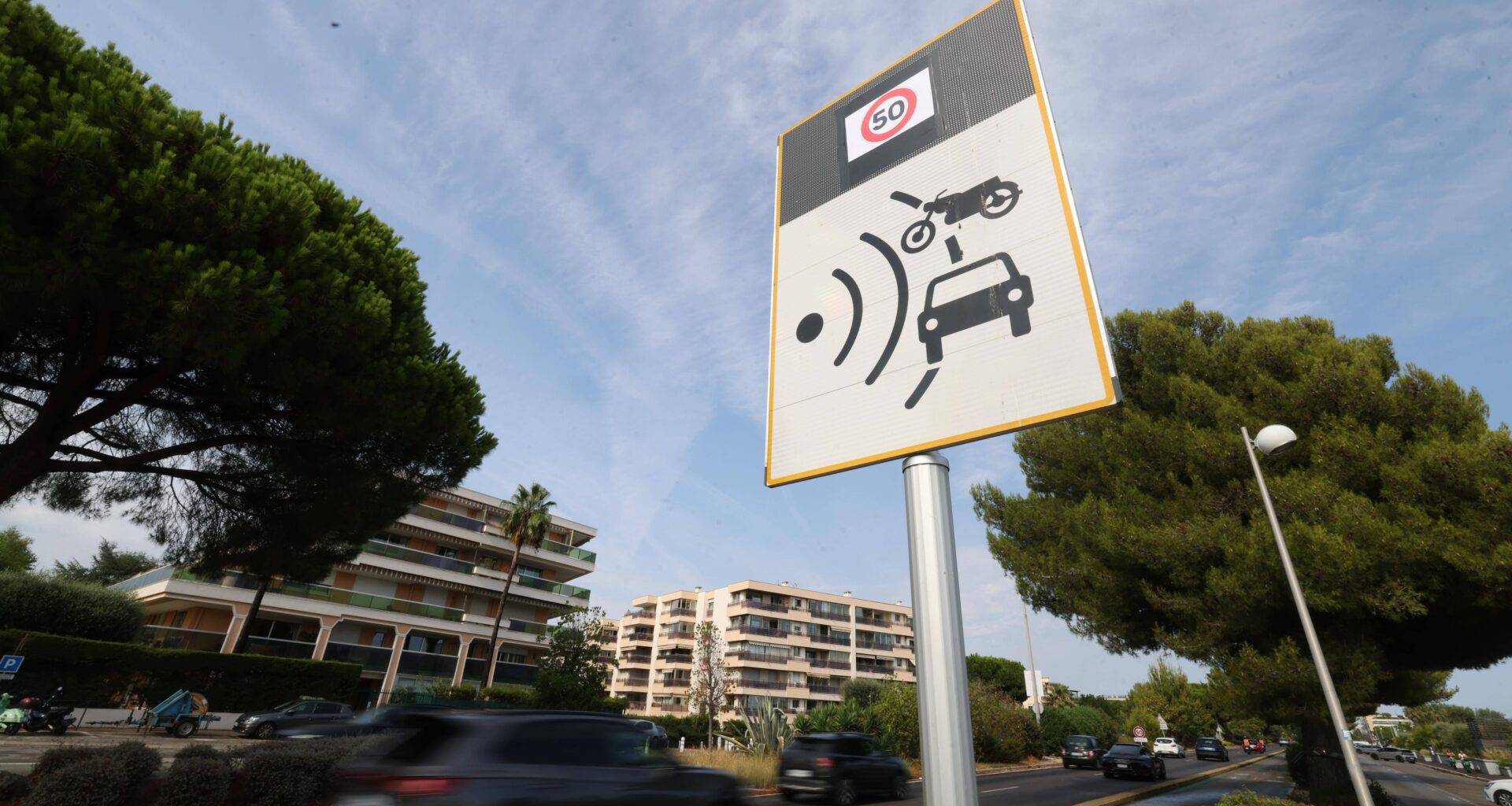 Les amendes pleuvent avec le passage du radar de 70 à 50 km/h sur la route du bord de mer entre Nice et Cagnes-sur-Mer